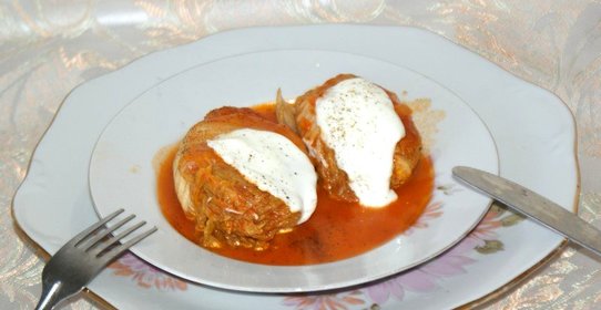 Голубцы с пекинской капустой
