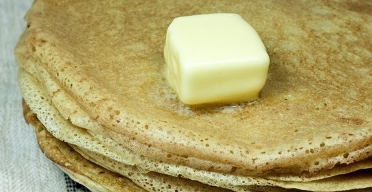 Блины на сливочном масле