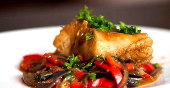 Рыба в сладком мисо-маринаде