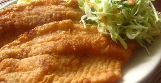 Жареная рыба Золотая