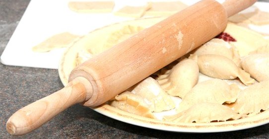 Печенье с сыром и шафраном