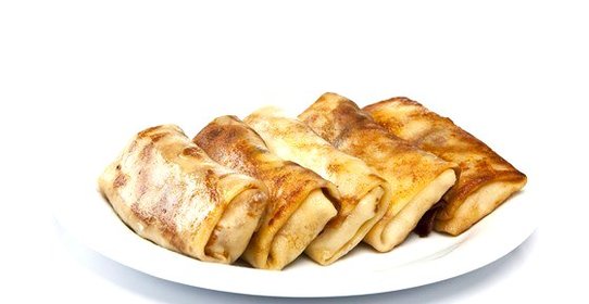 Блинчики с мясной начинкой