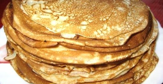 Блинчики без масла для жарки