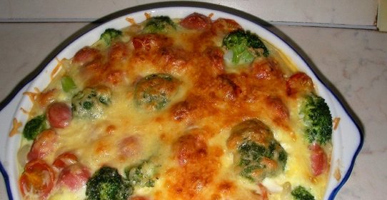 Овощи, тушенные в сливках