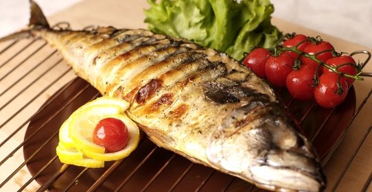Скумбрия на решетке
