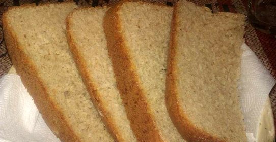 Пшенично-ржаной хлеб на кефире