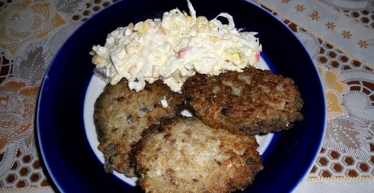 Котлеты из скумбрии