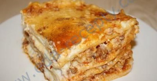 Итальянская лазанья по-неаполитански