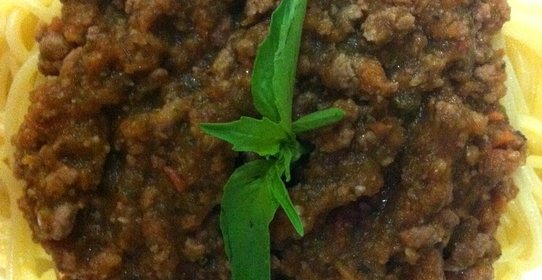 Спагетти аля болоньезе