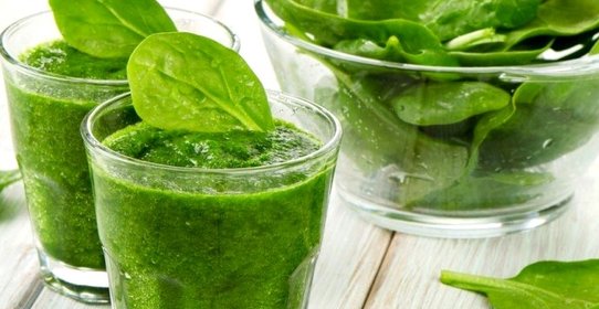 Коктейль из шпината