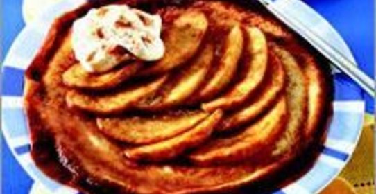 Блинчики с яблоками