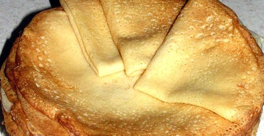 Блины из пшеничной муки