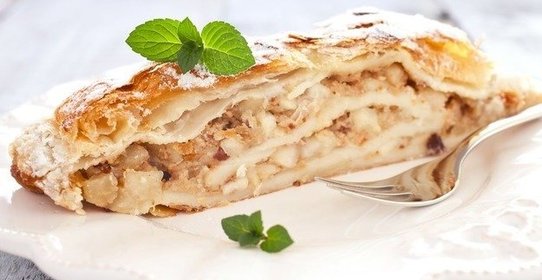 Венский яблочный штрудель