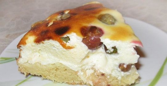 Пирог с крыжовником