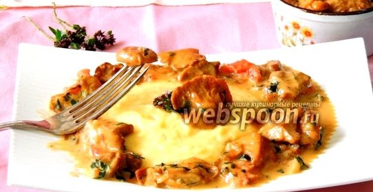 Рагу из лисичек