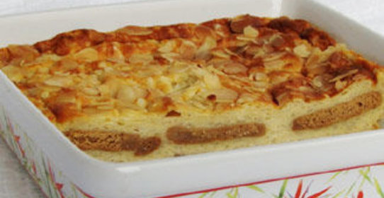 Творожно-рисовая запеканка с пряниками