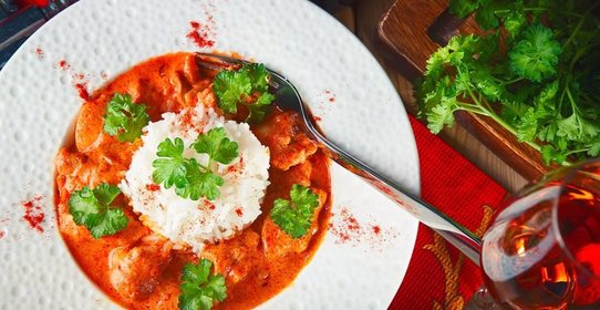 Тайское карри из курицы