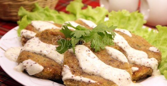 Рыбные котлеты из минтая