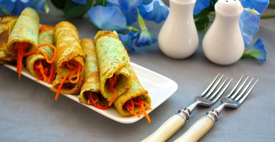 Блинчики соленые