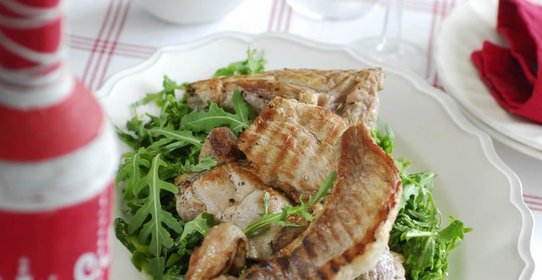 Персиковый коктейль с пророщенной пшеницей