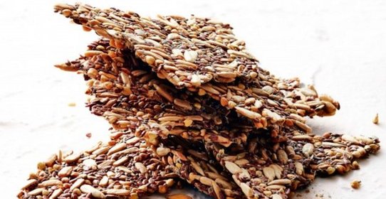 Полезные крекеры из семян