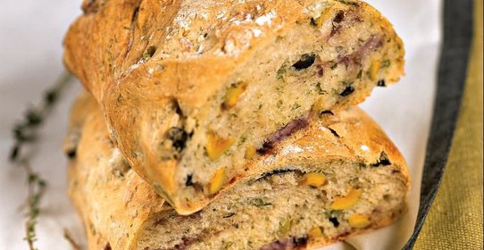 Итальянский хлеб с оливками
