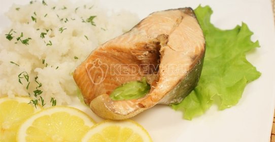 Горбуша приготовленная на пару
