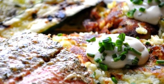 Блинчики с брынзой