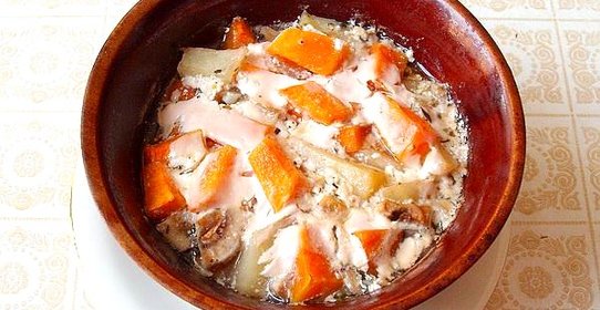 Рагу в горшочках