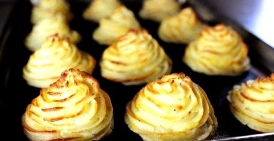 Картофель «Герцогиня», запеченный в духовке