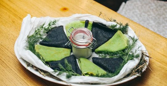 Шпинатовые блинчики