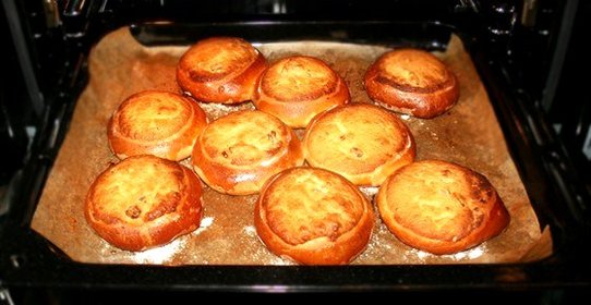 Королевская ватрушка со сметаной