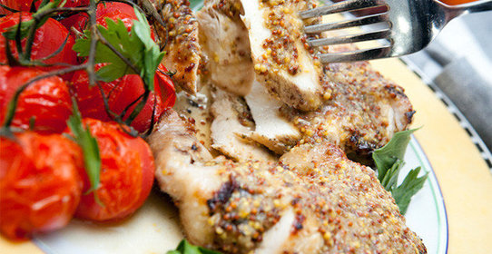 Курица в горчичном cоусе-маринаде от Александра Бельковича