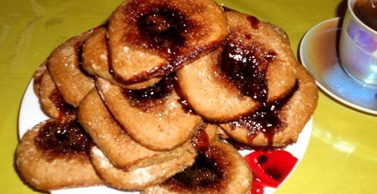 Коржики с вареньем