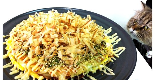 Японские блины окономияки