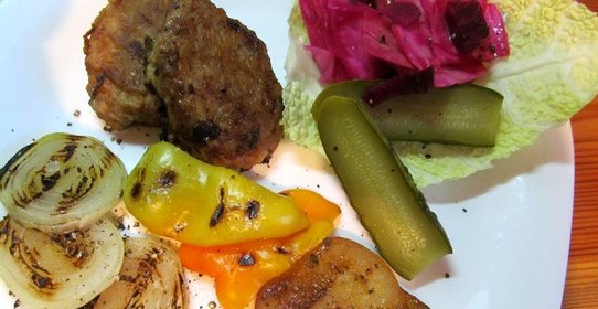 Котлеты из баранины с сыром