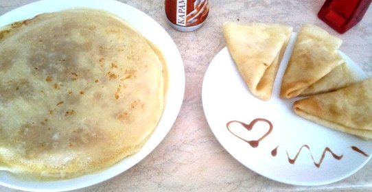 Вегетарианские блинчики