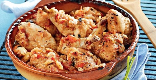 Коккинисто - курица в томатном соусе