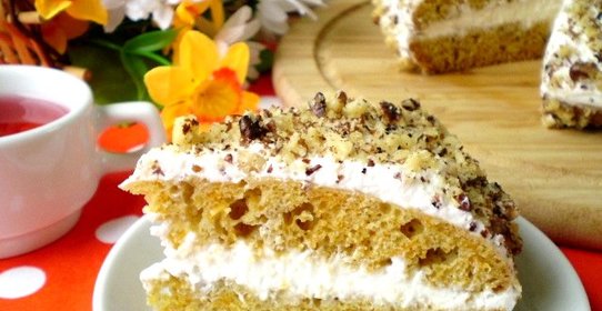 Морковный торт