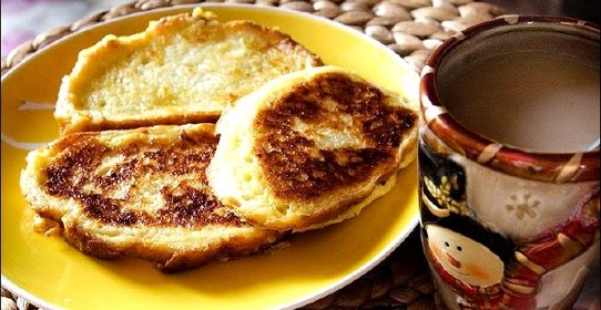 Гренки из белого хлеба