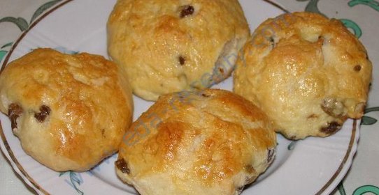 Вкусные булочки Изюминка