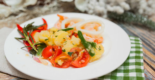 Теплый салат за 20 минут: пошаговый рецепт