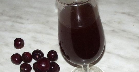 Айс кофе с вишневым соком