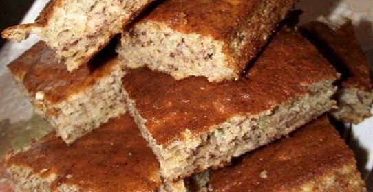 Банановый пирог со сливочным маслом