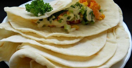 Лаваш на сковороде