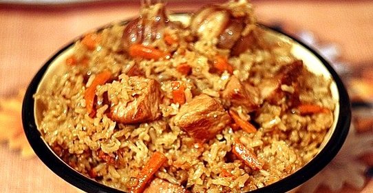 Узбекский плов из свинины