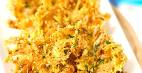 Оладьи из креветок (Tortillitas de camarones)