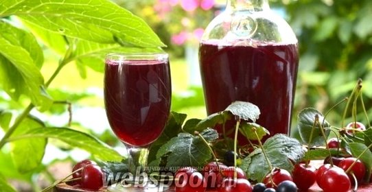 Вишнёво-смородиновый ликёр