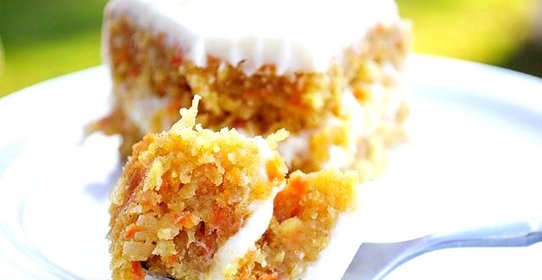 Морковно-кокосовый пирог