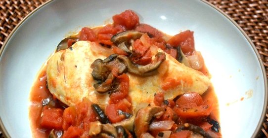 Куриные окорочка по-лионски